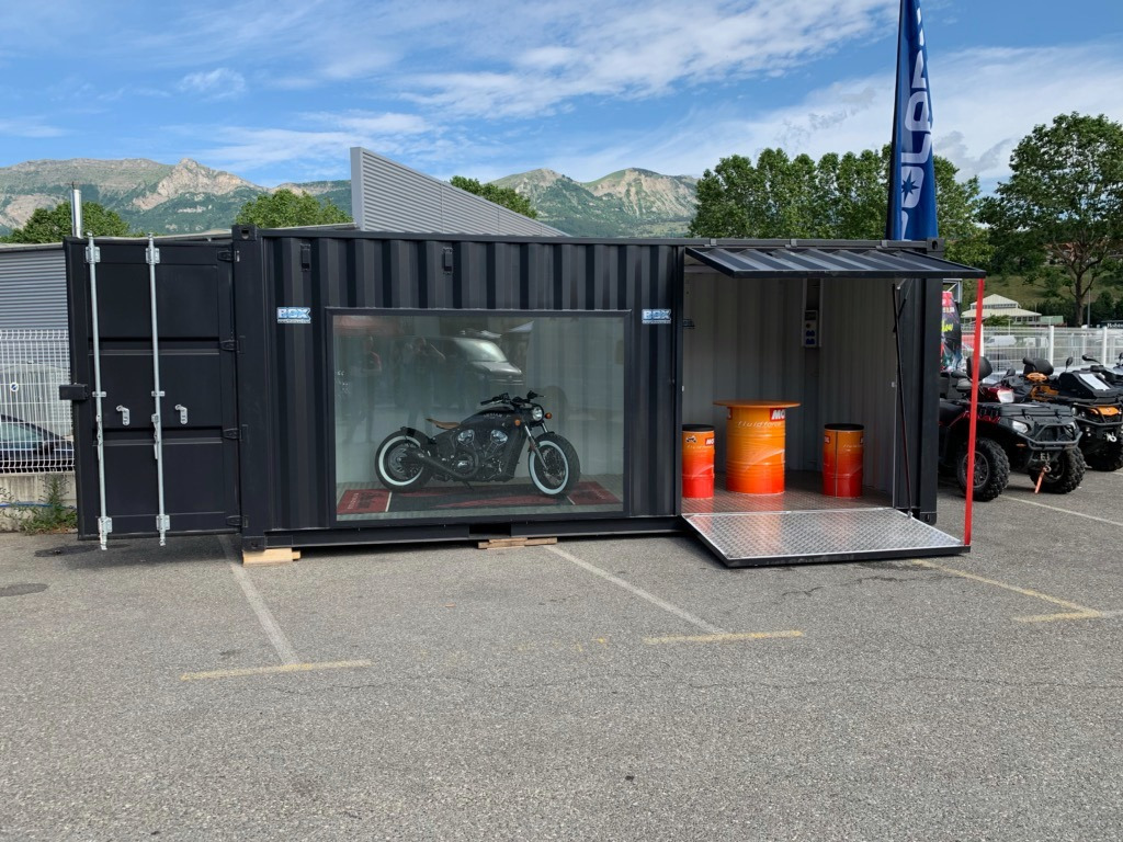 container garage moto
